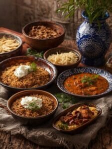 Cinnamon Moroccan dishes