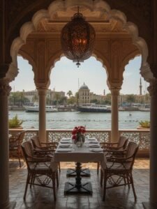 Rabat Bou Regreg riverfront dining