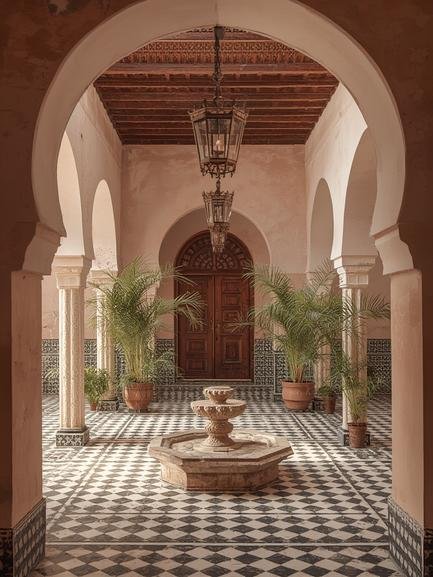 Rabat colonial architecture