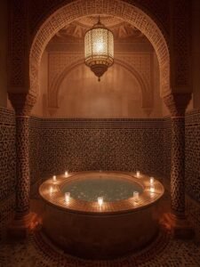 Rabat hammam experience