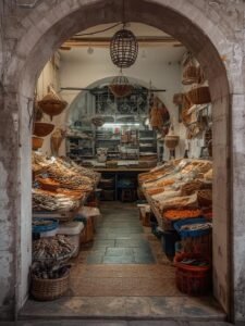 Rabat seafood market