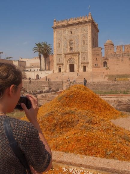 Saffron dishes Rabat