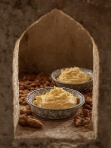 Almond paste dishes