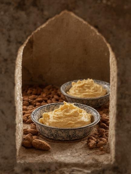 Almond paste dishes